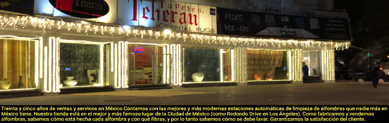 Lavado Teherán - Especialistas en Tapetes